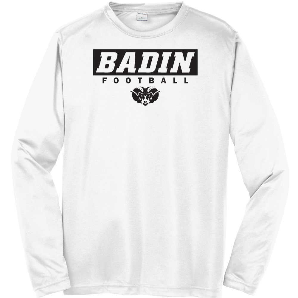 Badin Football Block Long Sleeve