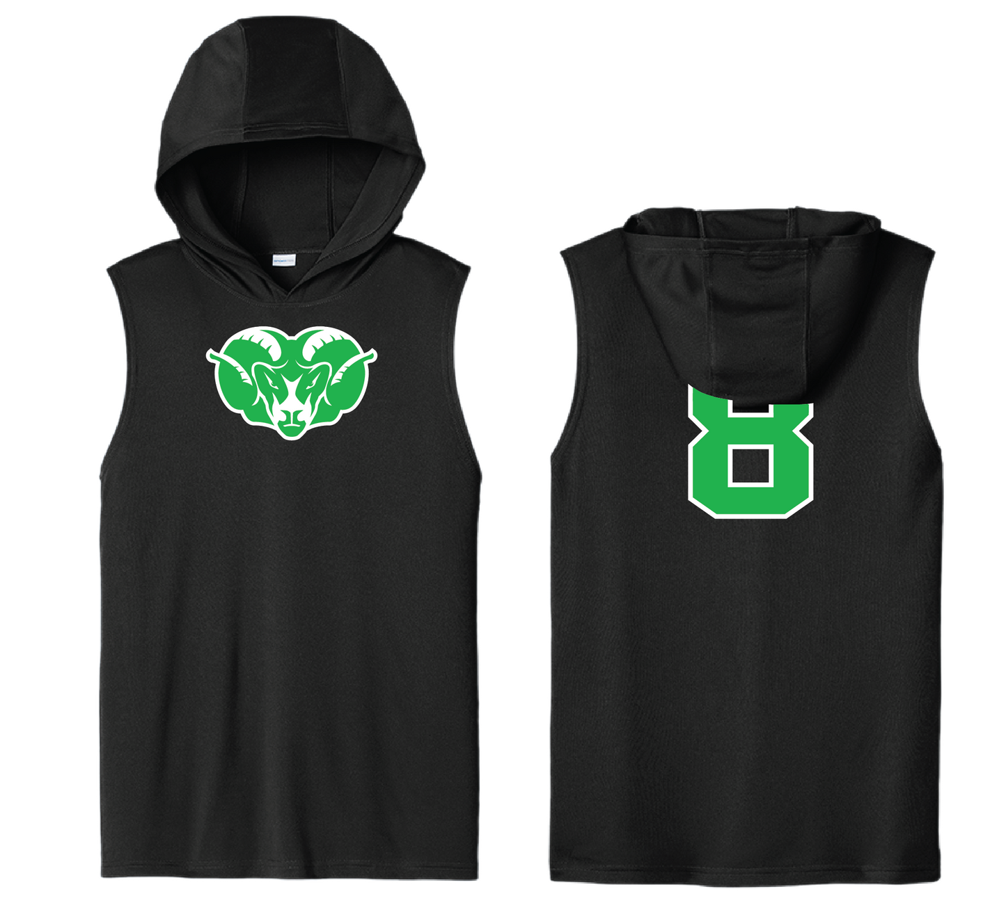 Rams Sleeveless Hoodie