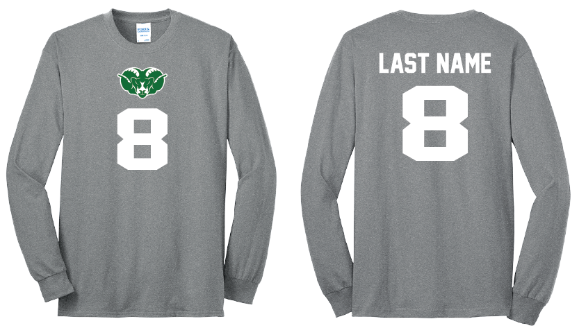 Badin Football Jersey Long Sleeve T-Shirts