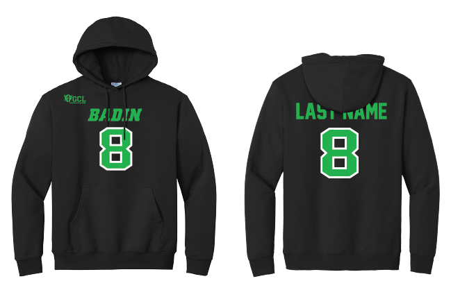 Badin Football Jersey Hoodie