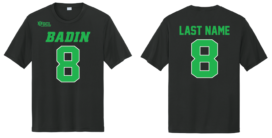 Badin Football Jersey T-Shirts
