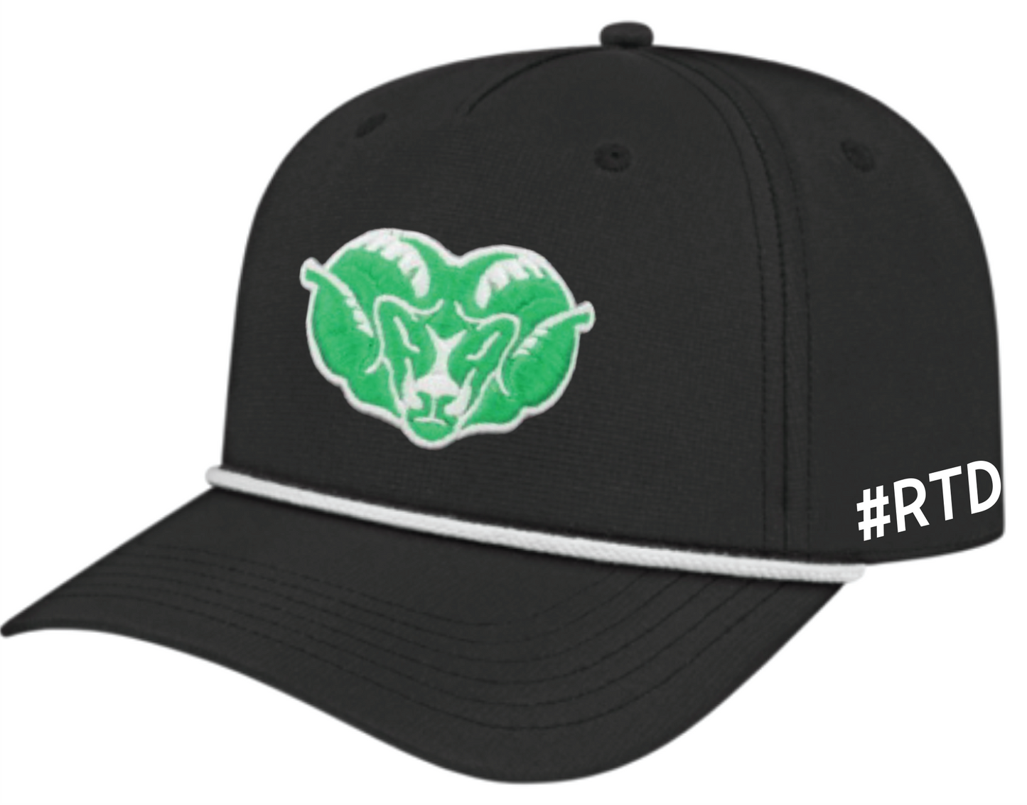 Rams 3D/Puff Embordered Rope Snapback Hats