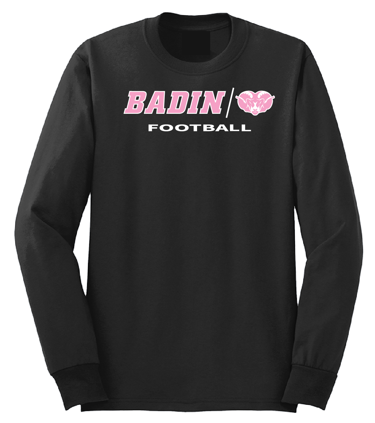 October Breast Cancer Long Sleeve - Black