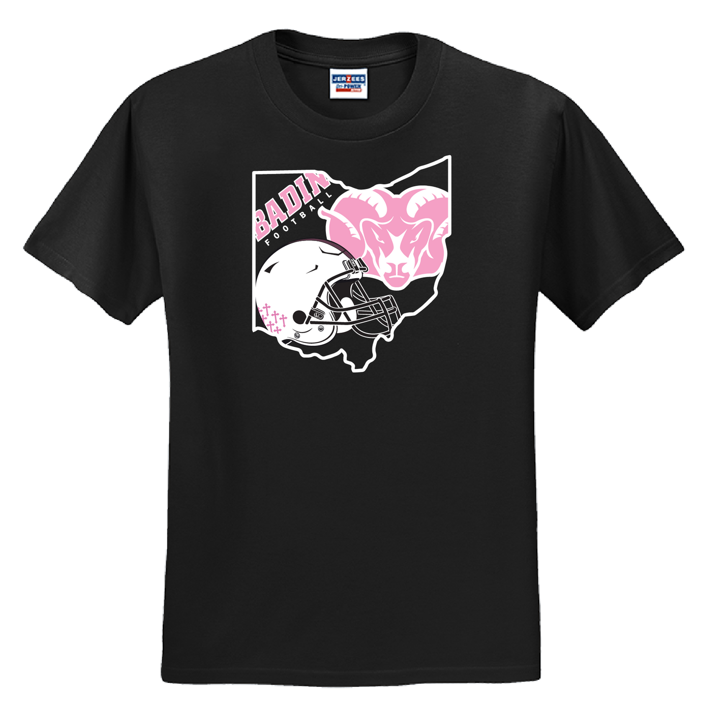 October Breast Cancer Short Sleeve - Black