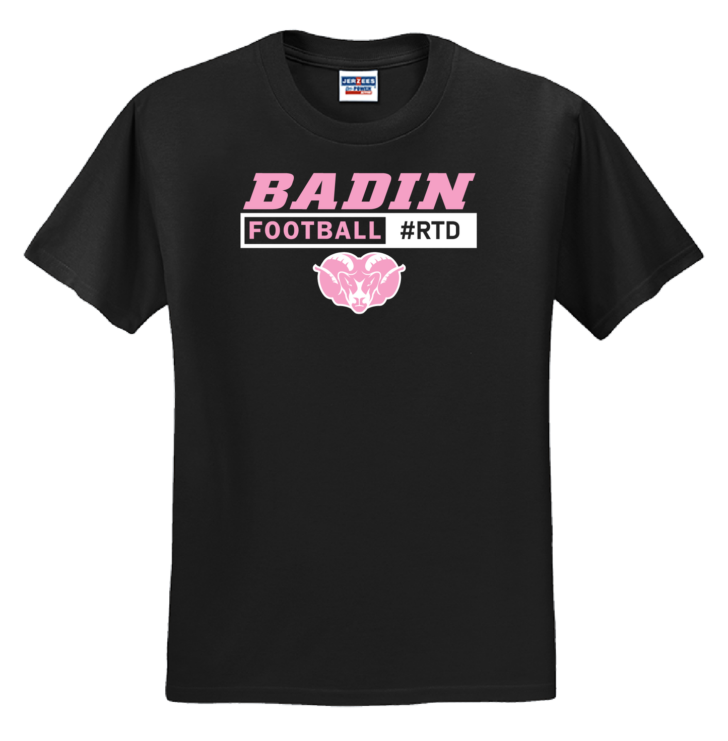 October Breast Cancer Short Sleeve - Black