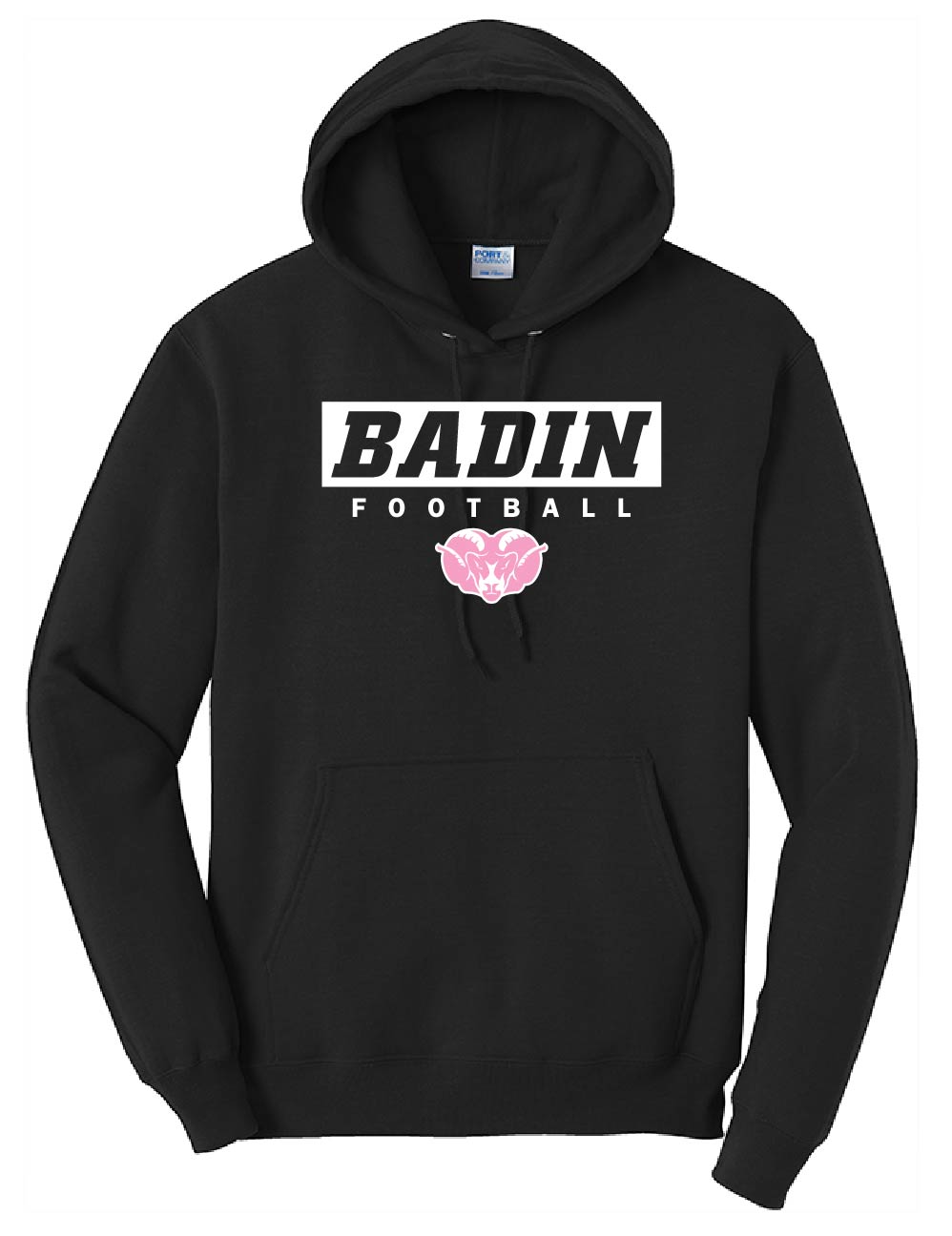 October Breast Cancer Hoodie - Black