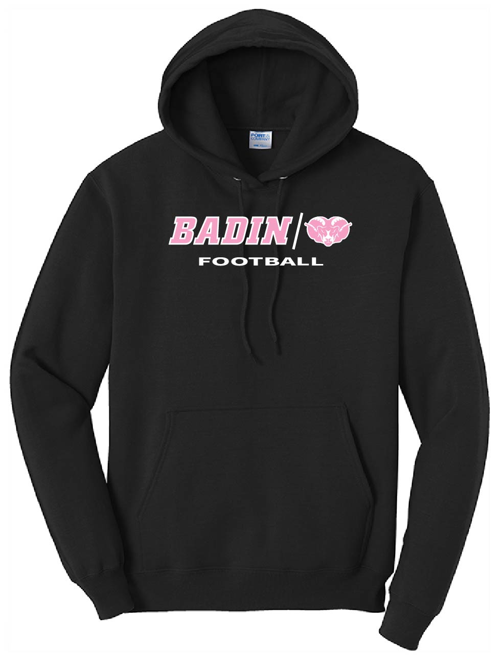 October Breast Cancer Hoodie - Black