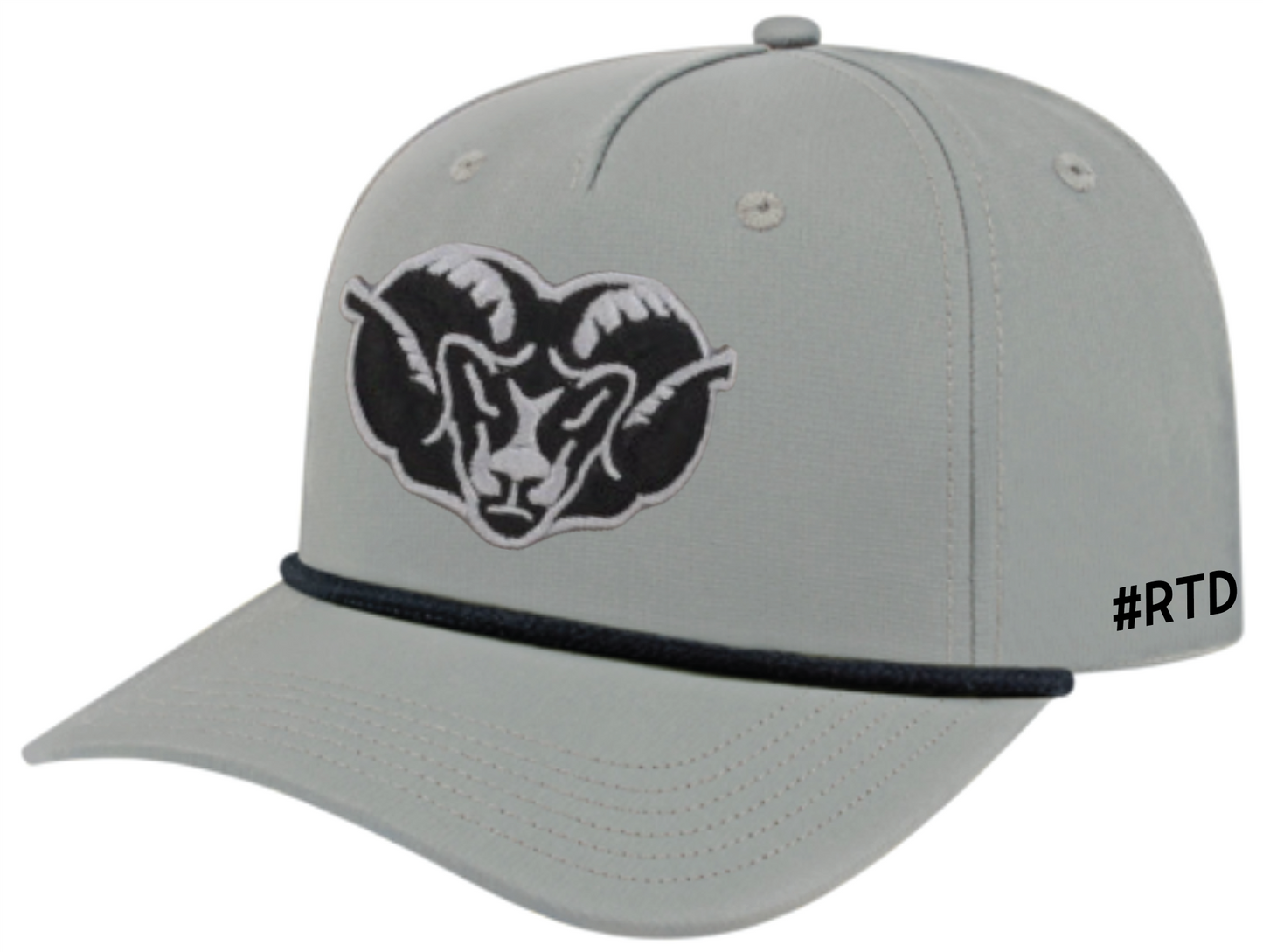 Rams 3D/Puff Embordered Rope Snapback Hats