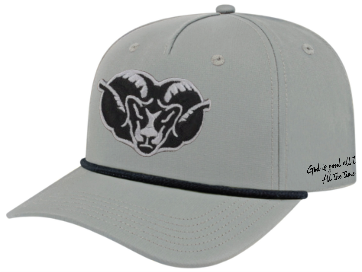 Rams 3D/Puff Embordered Rope Snapback Hats