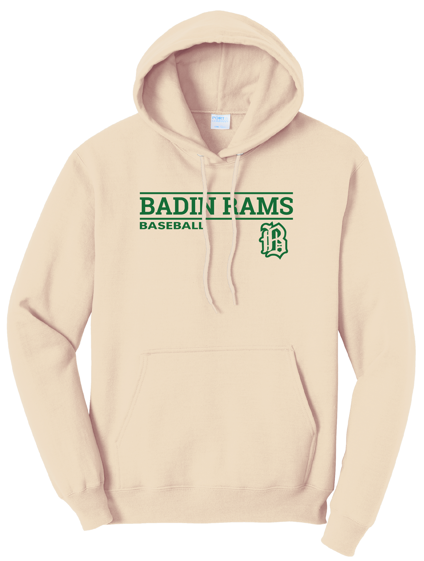 Baseball Hoodies 50/50 cotton/poly material