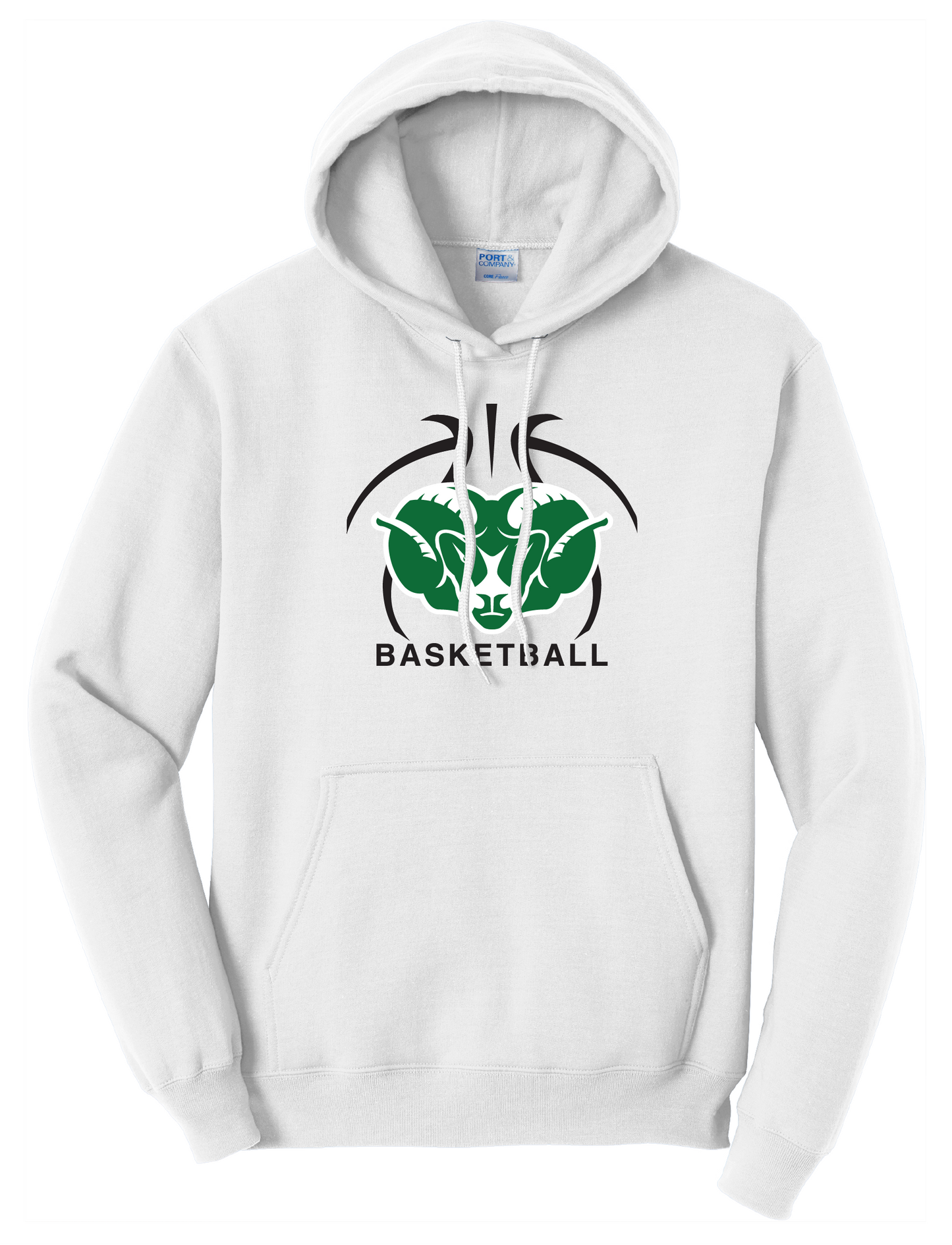Basketball Hoodies 50/50 cotton/poly material