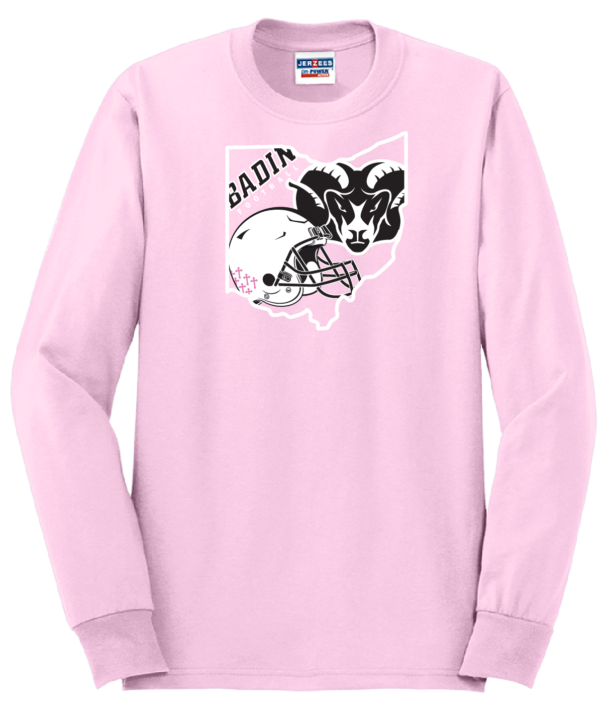 October Breast Cancer Long Sleeve Options - Pink