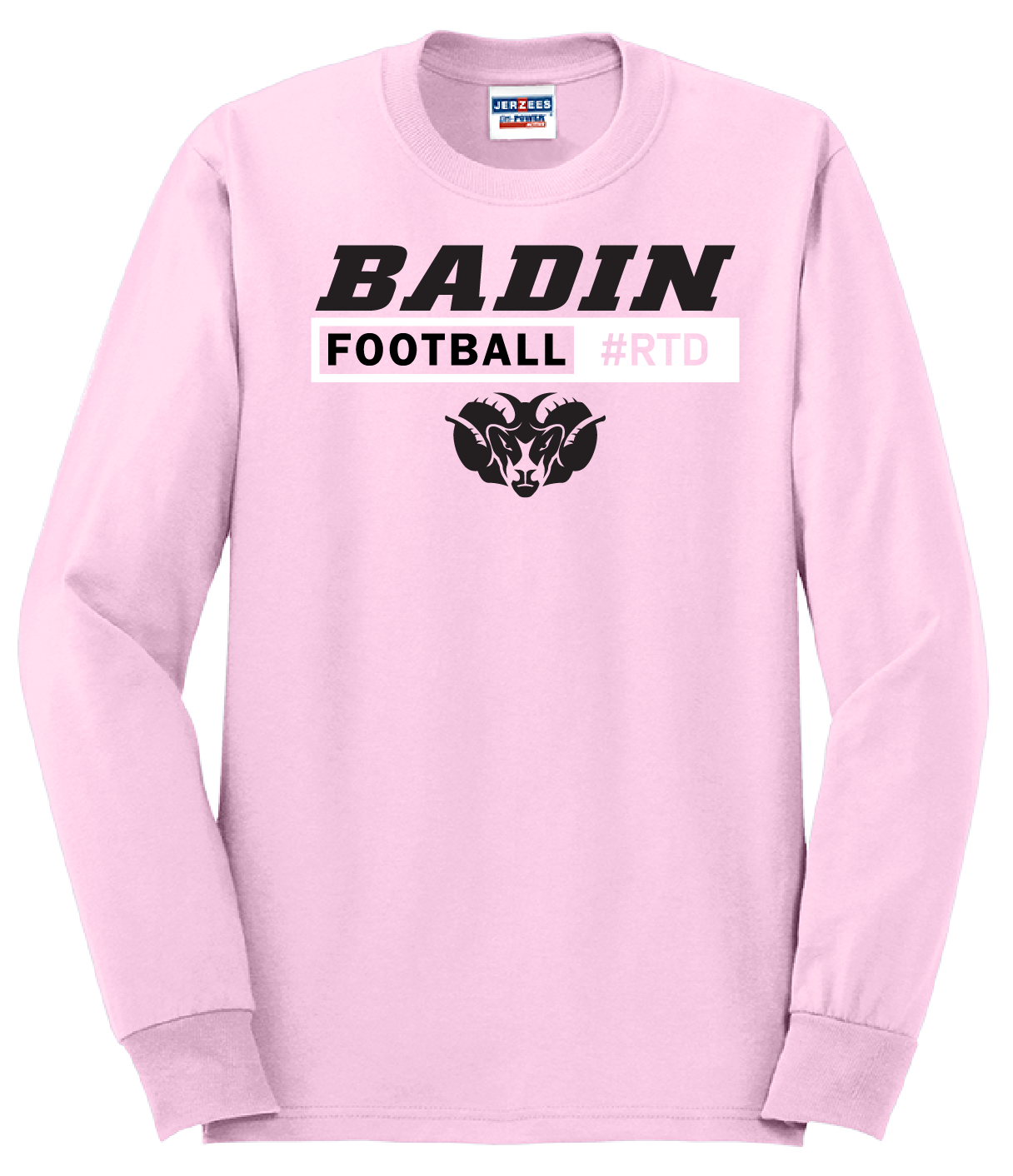 October Breast Cancer Long Sleeve Options - Pink