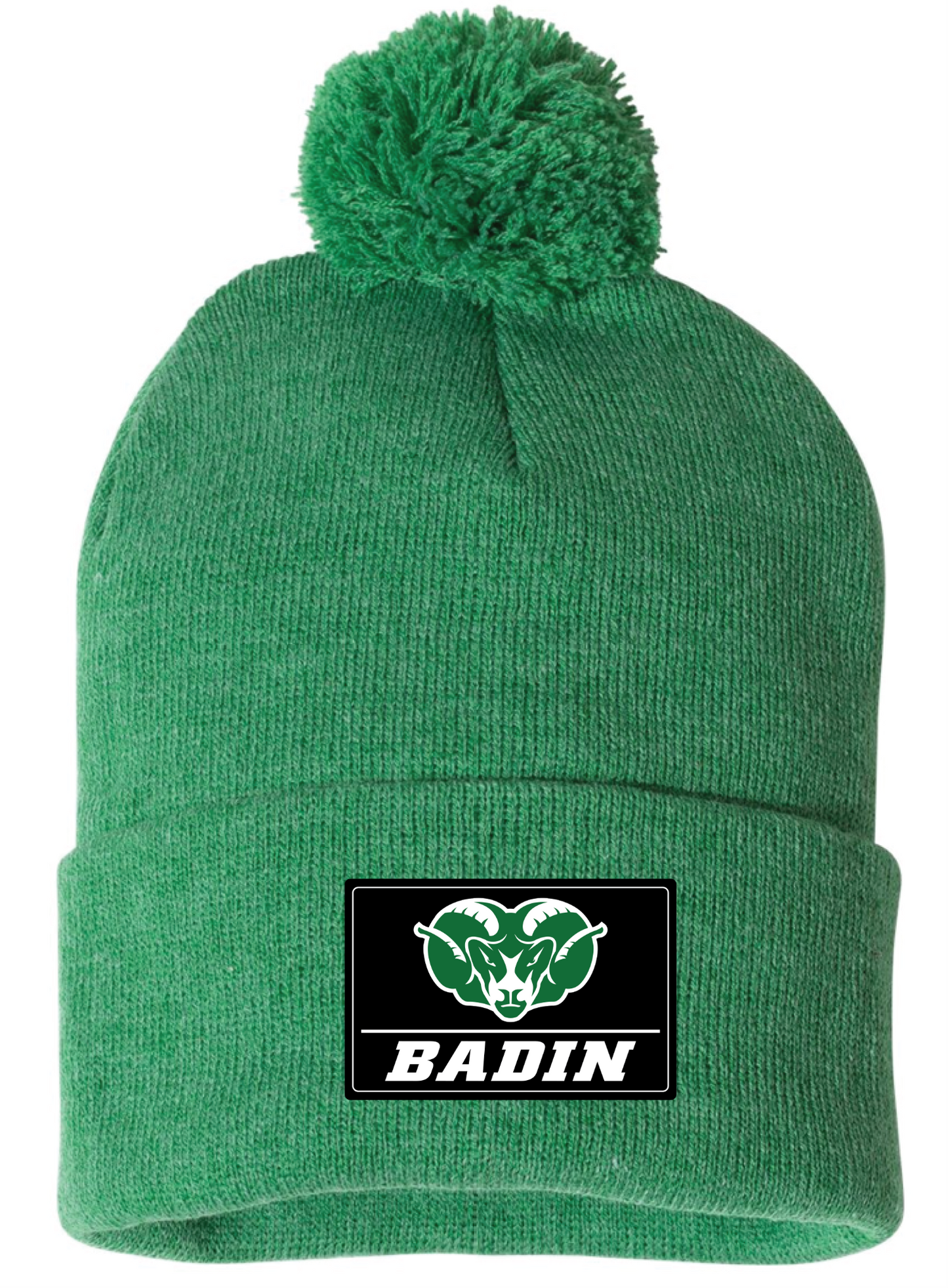 Pom-Pom Cuffed Beanie