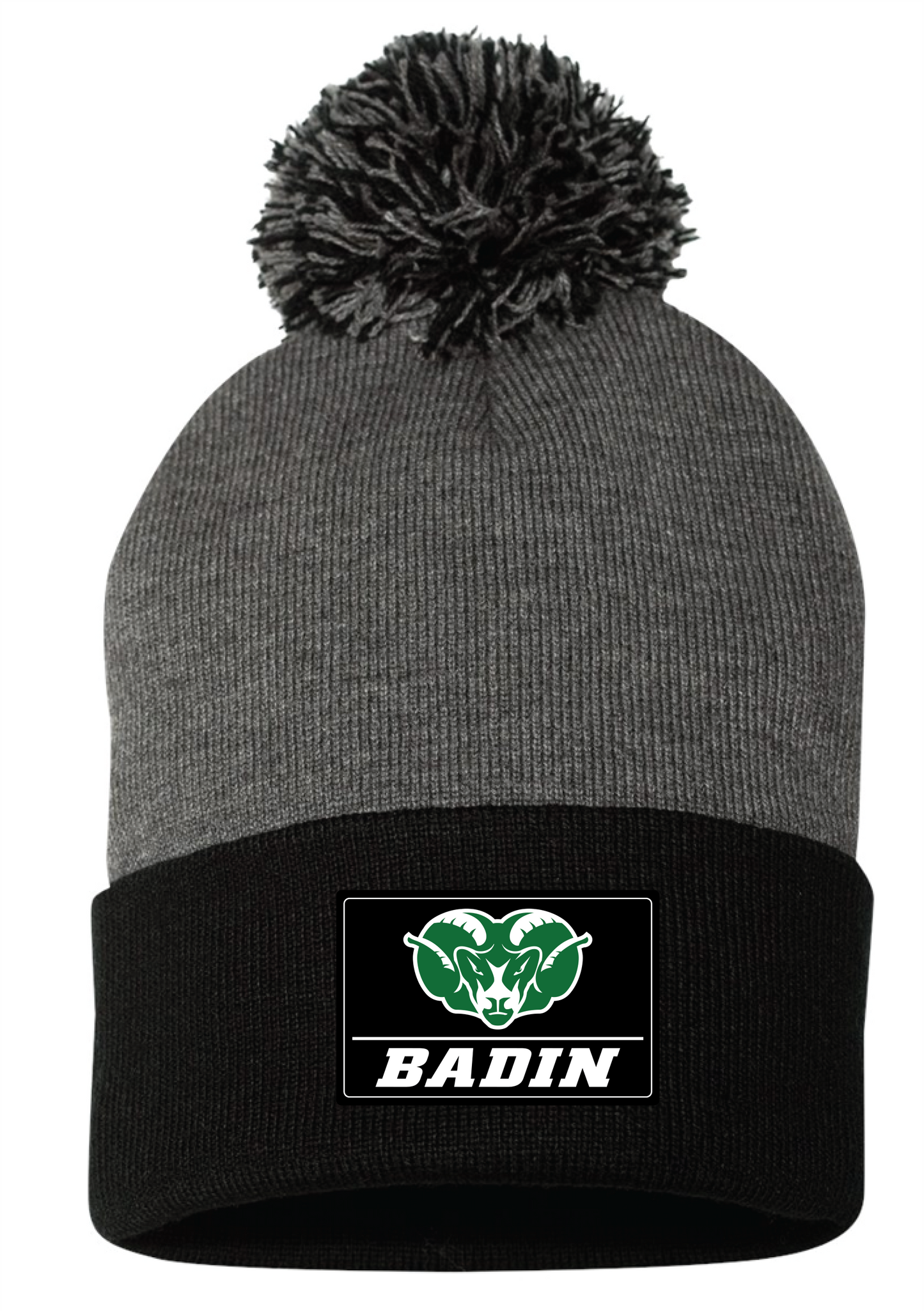 Pom-Pom Cuffed Beanie