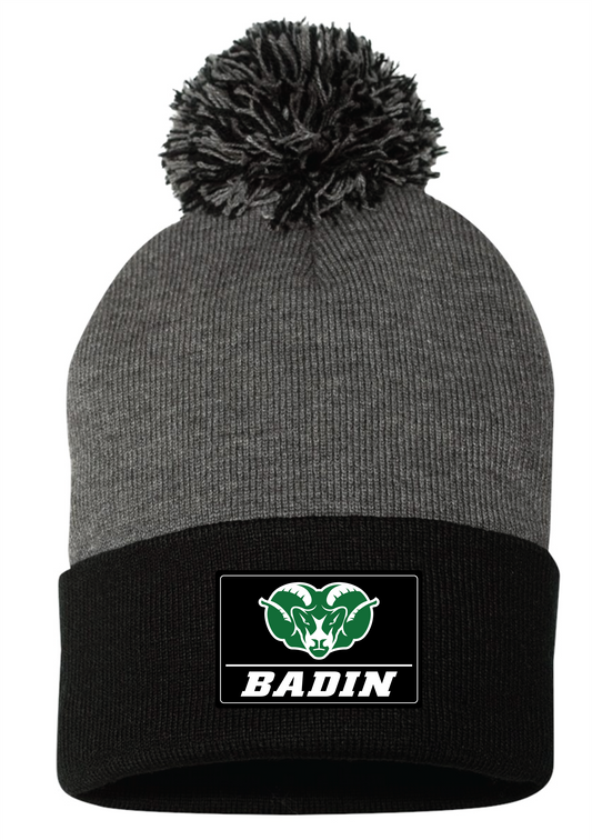 Pom-Pom Cuffed Beanie