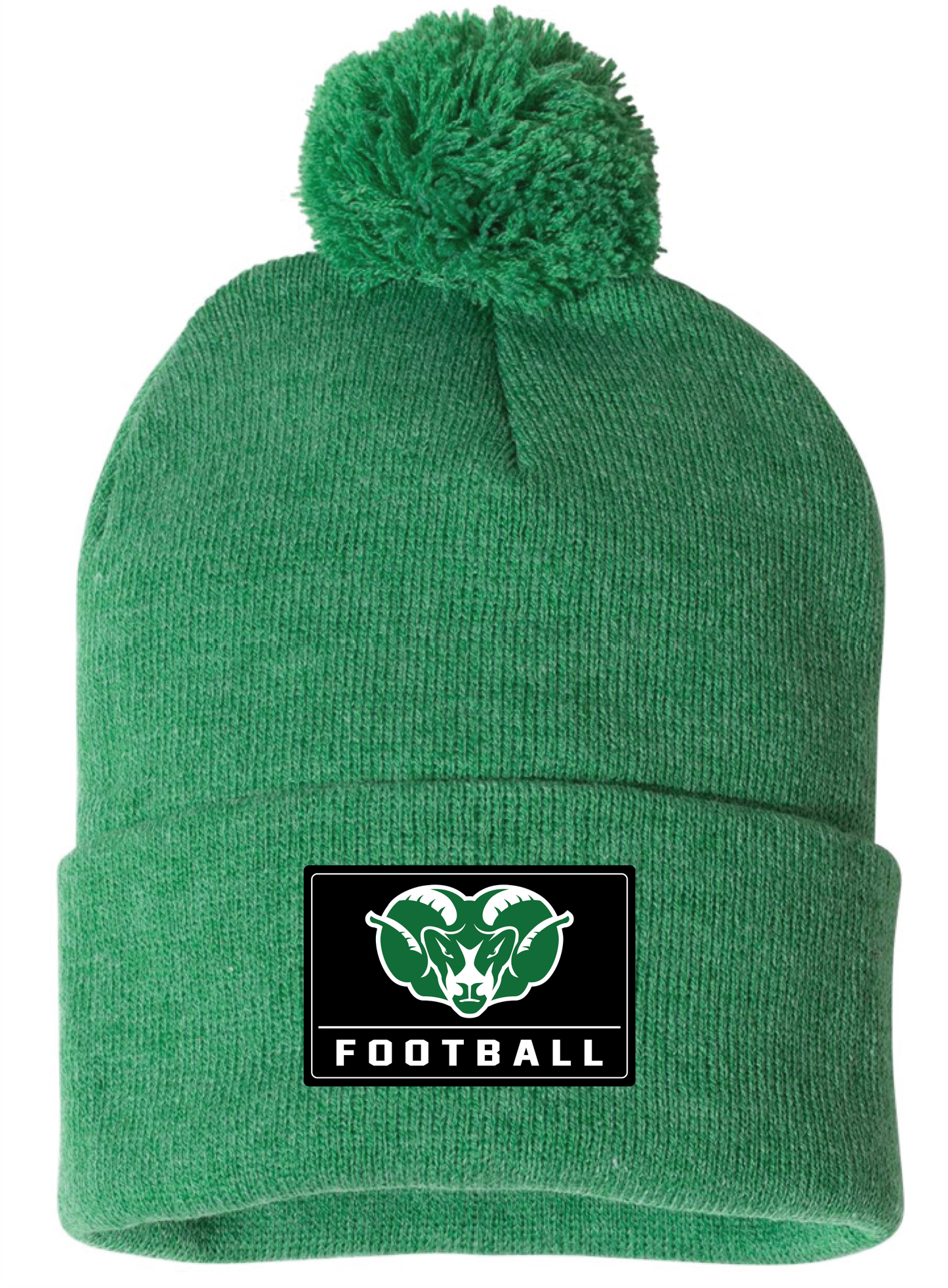 Pom-Pom Cuffed Beanie