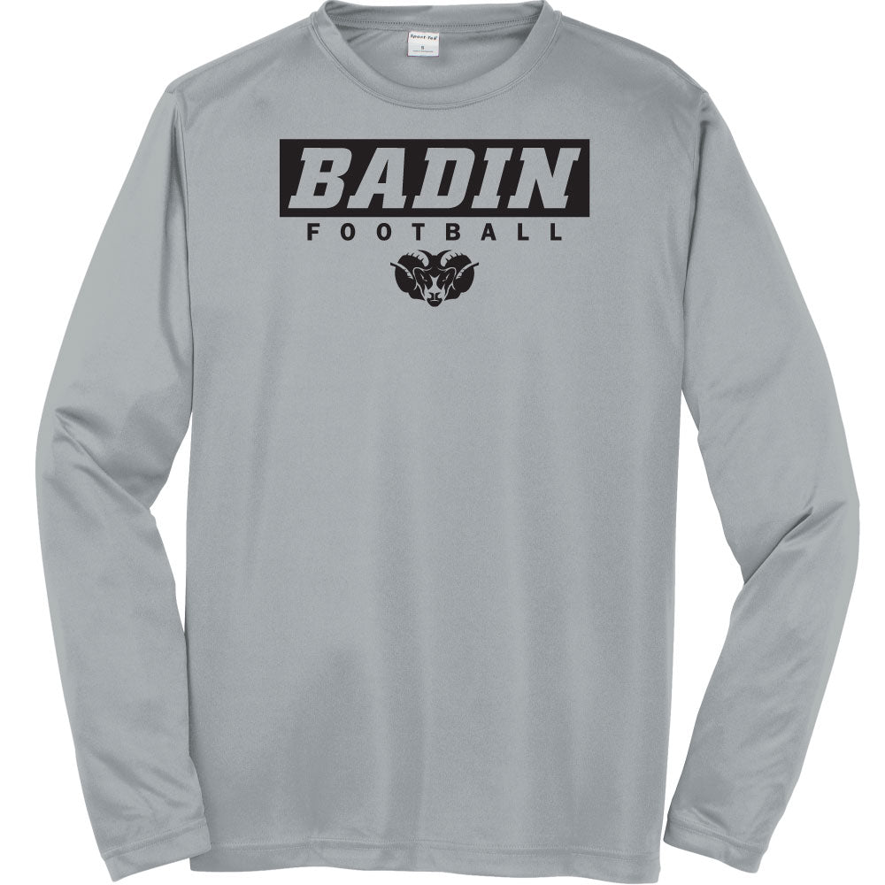 Badin Football Block Long Sleeve