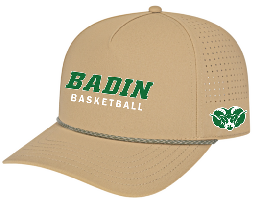 Basketball Vintage Rope Accent Hats