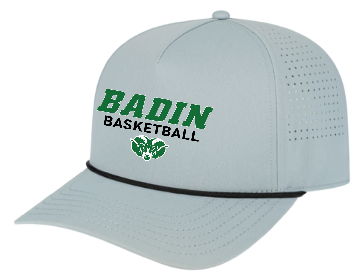 Basketball Vintage Rope Accent Hats