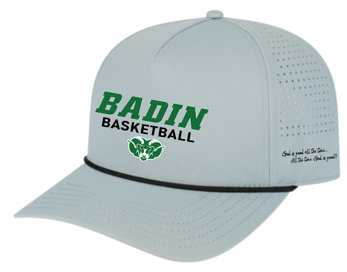Basketball Vintage Rope Accent Hats