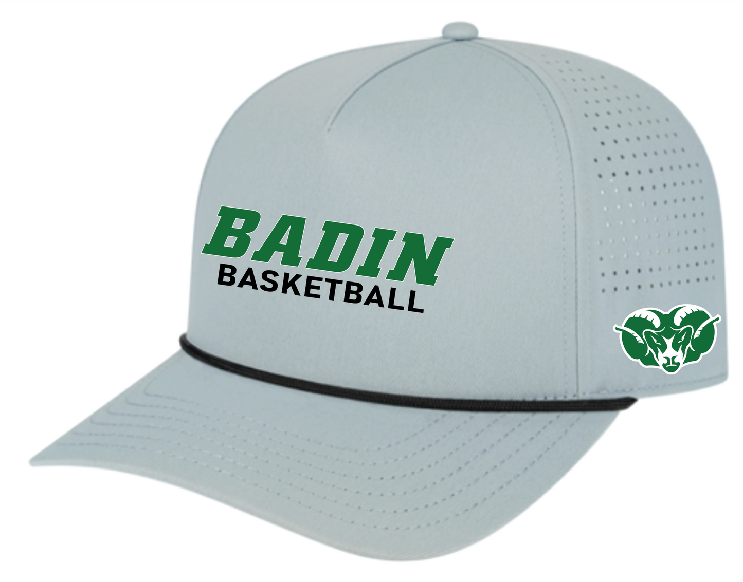 Basketball Vintage Rope Accent Hats