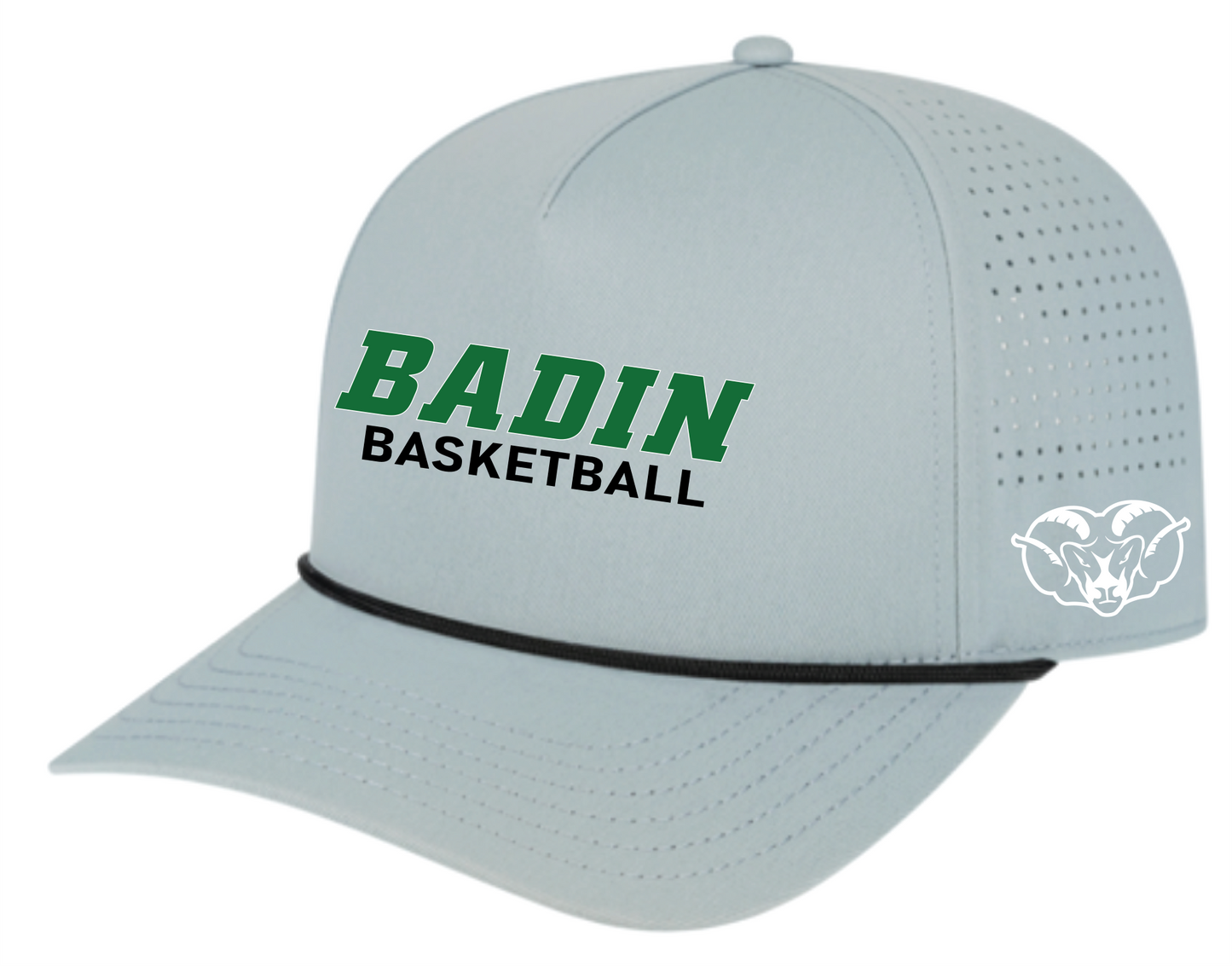 Basketball Vintage Rope Accent Hats