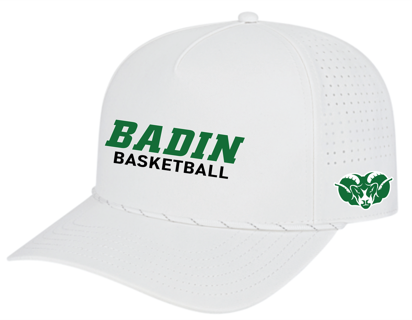 Basketball Vintage Rope Accent Hats