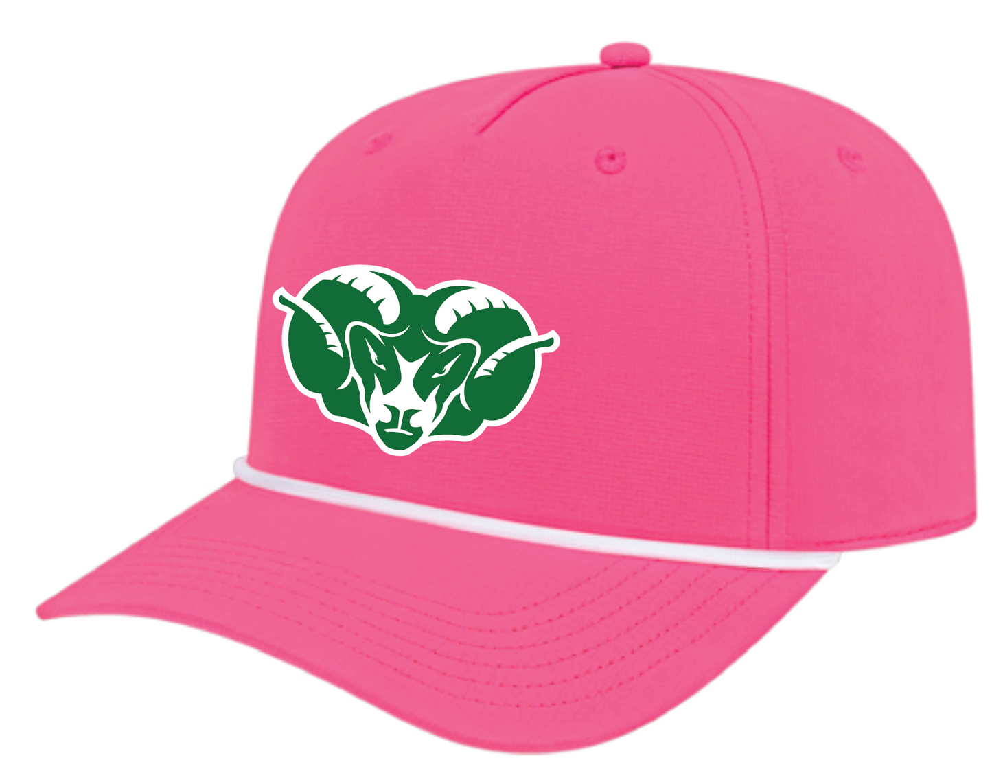 Ram Head Silicone Rope accent Hats