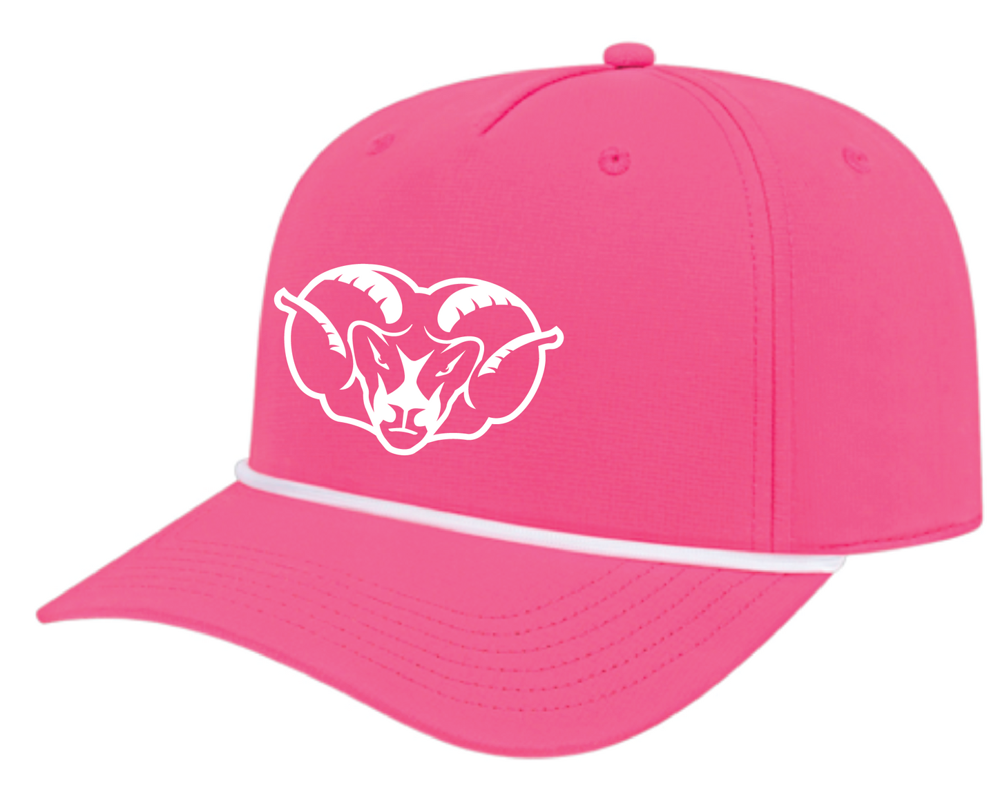 Ram Head Silicone Rope accent Hats