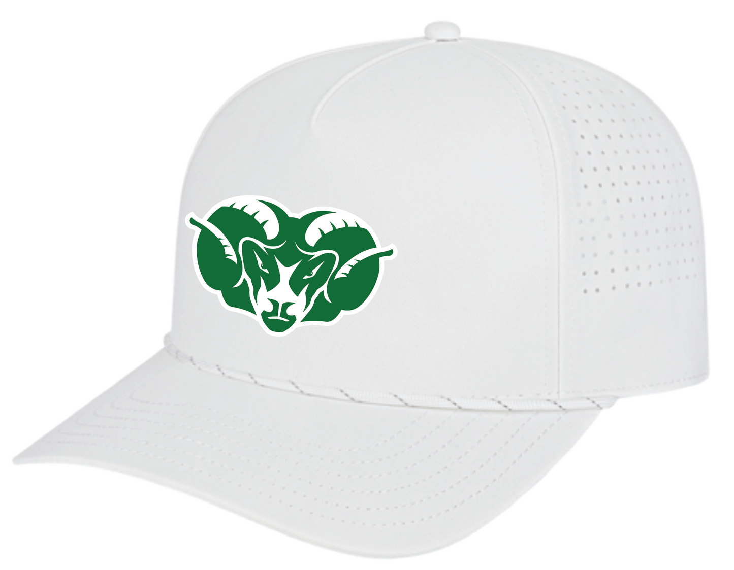 Ram Head Silicone Rope accent Hats