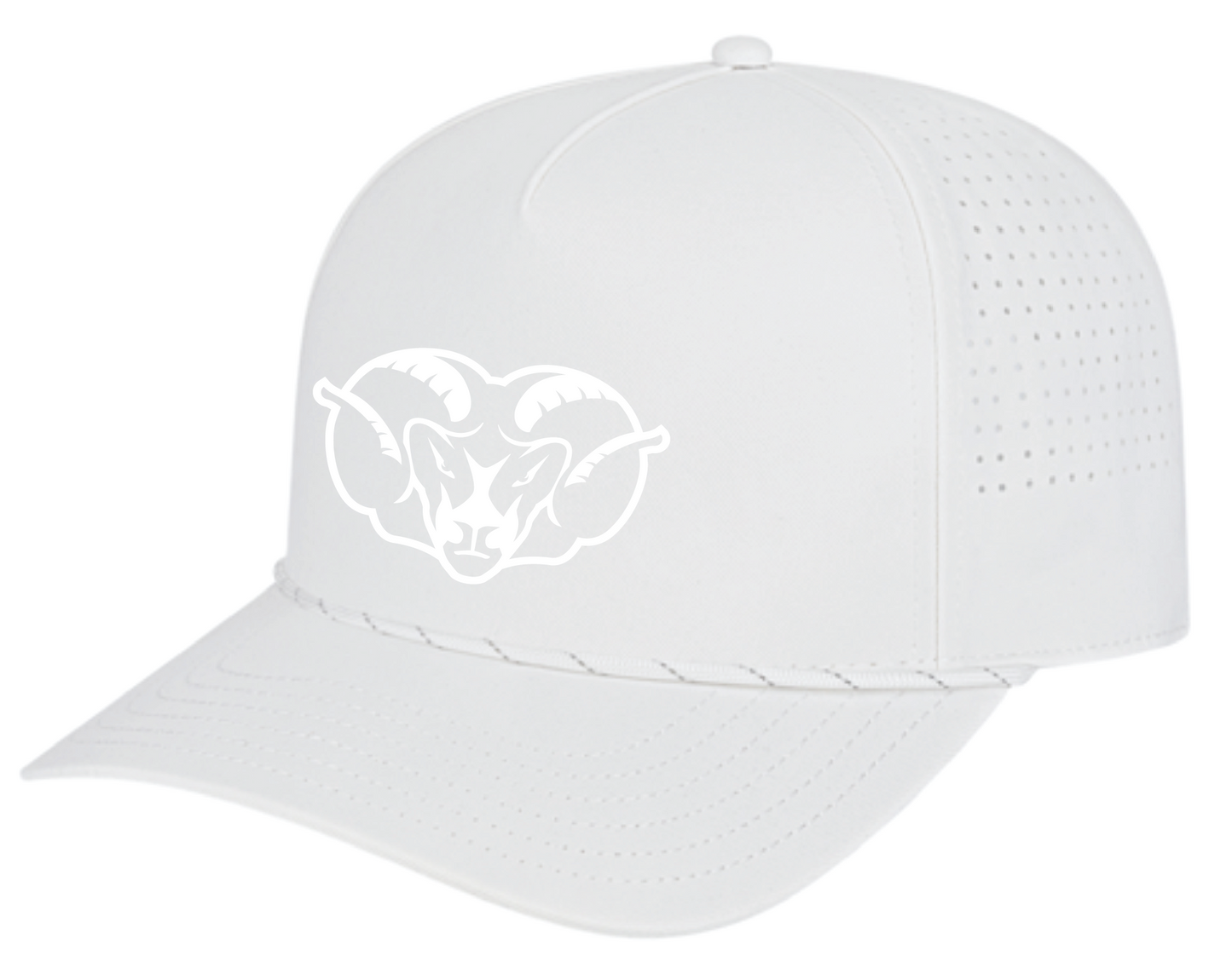 Ram Head Silicone Rope accent Hats