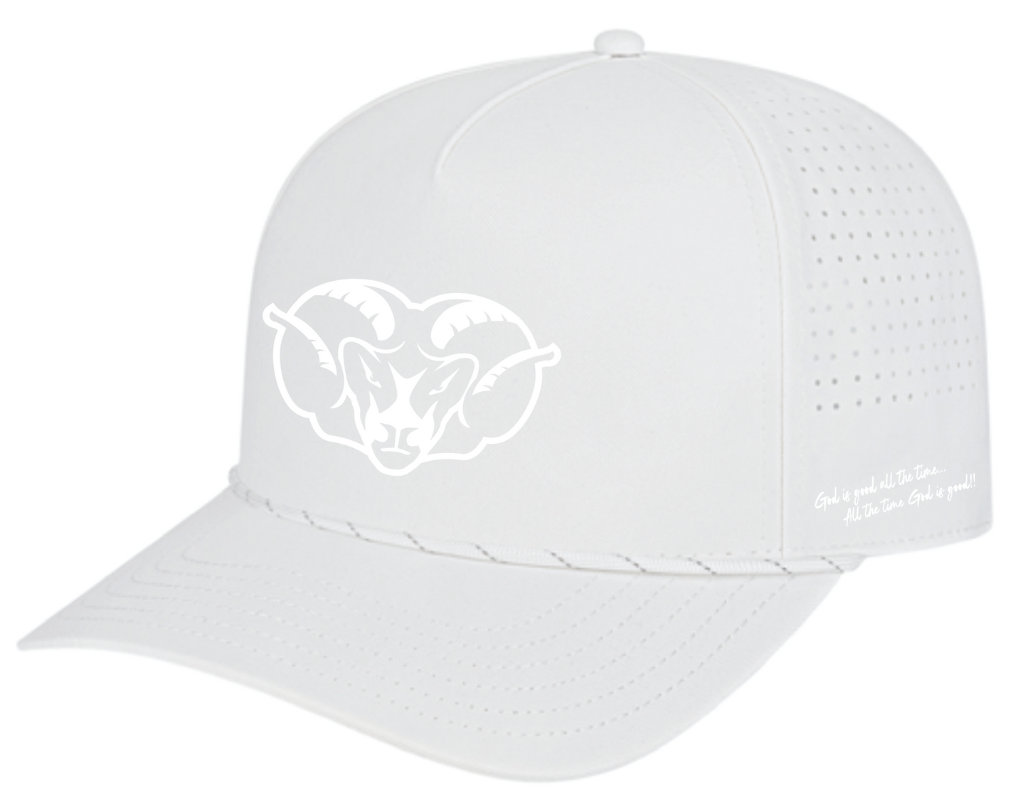 Ram Head Silicone Rope accent Hats