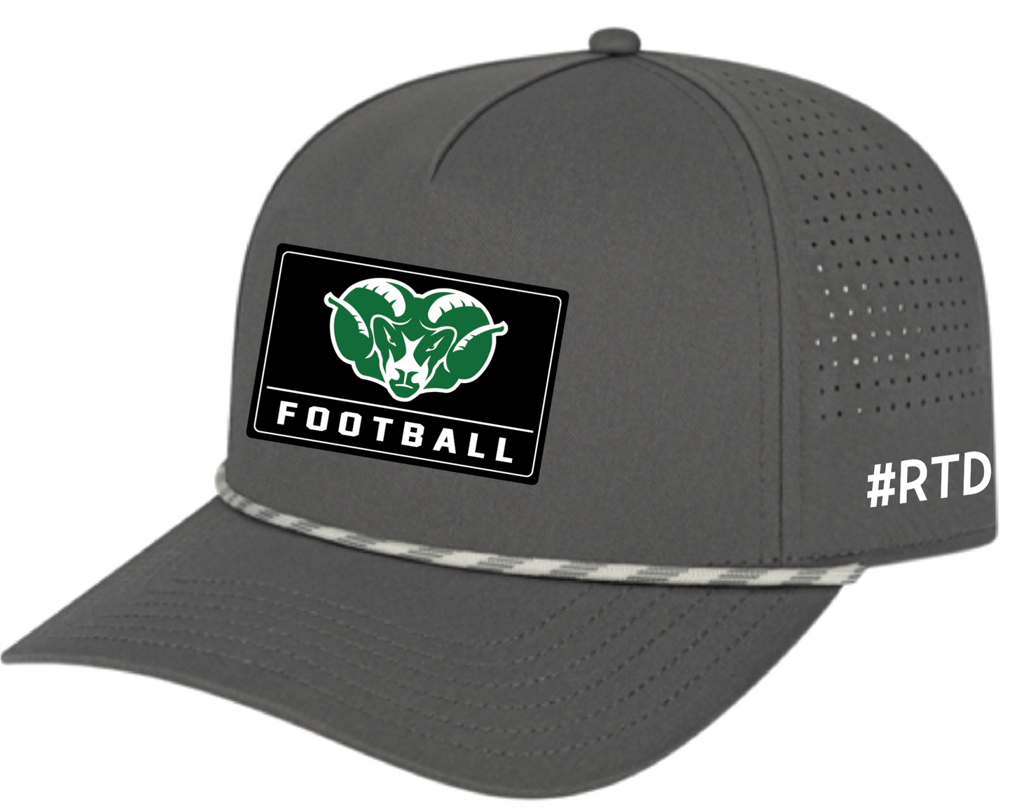 Football Vintage Rope accent Hats