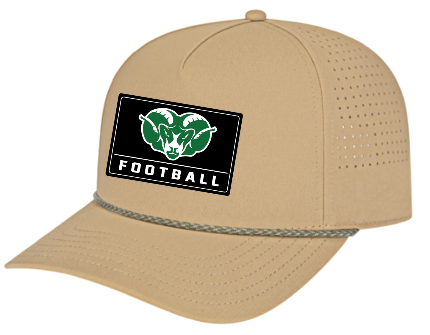 Football Vintage Rope accent Hats