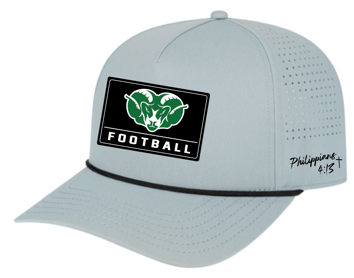 Football Vintage Rope accent Hats