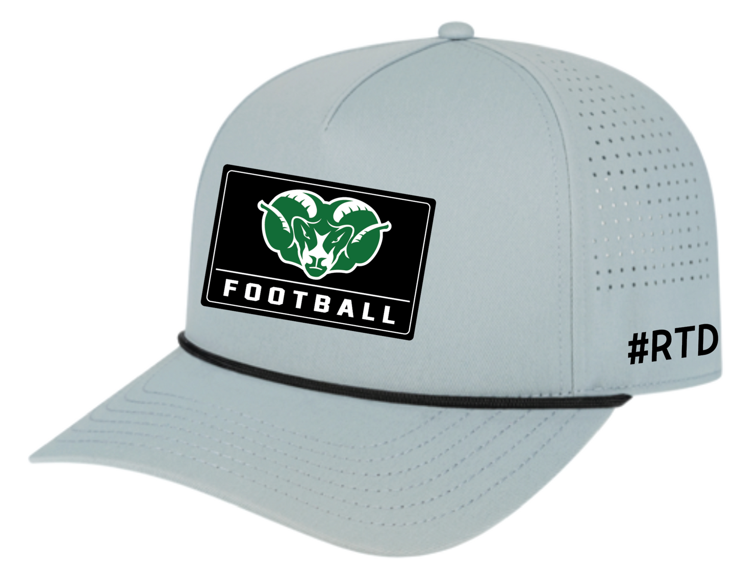 Football Vintage Rope accent Hats